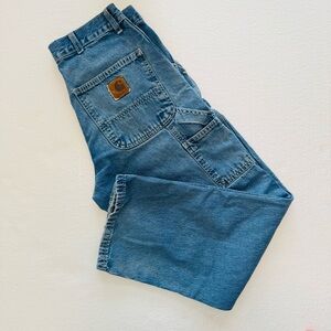 Vintage Y2K Carhartt Men's Original Fit Work Dungaree Carpenter Jean B13-DST
